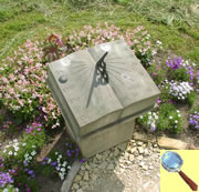 Foto: Garten Sonnenuhr