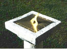 Foto: Garten Sonnenuhr